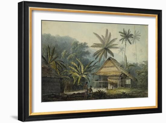 View in the Island of Crakatoa-John Webber-Framed Giclee Print