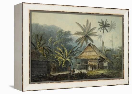 View in the Island of Crakatoa-John Webber-Framed Premier Image Canvas