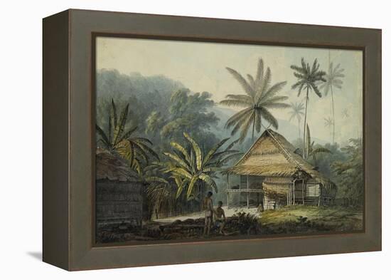 View in the Island of Crakatoa-John Webber-Framed Premier Image Canvas