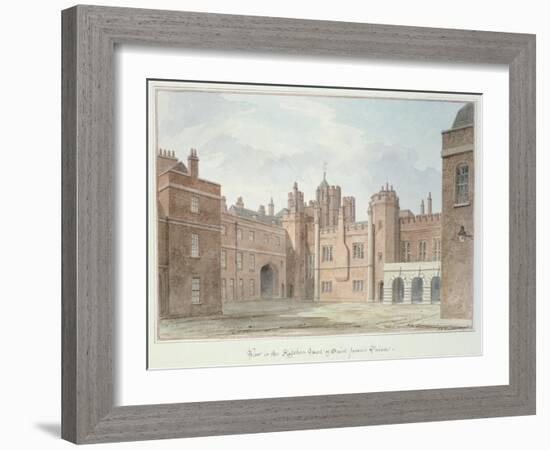 View in the Kitchen Court of St. James's Palace-John Buckler-Framed Giclee Print