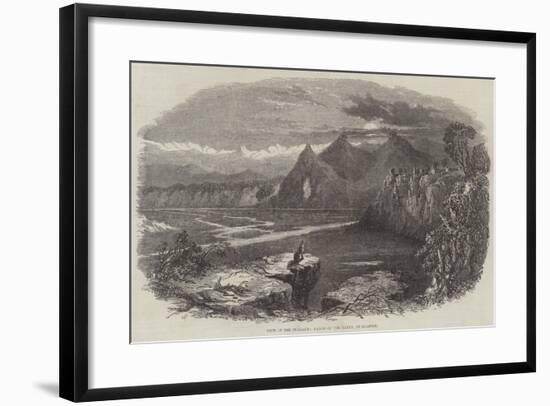 View in the Punjaub, Banks of the Ravee, at Shapore-Samuel Read-Framed Giclee Print