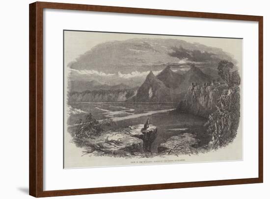 View in the Punjaub, Banks of the Ravee, at Shapore-Samuel Read-Framed Giclee Print