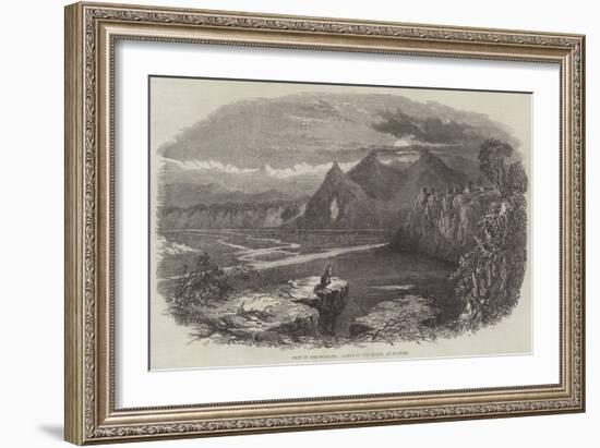 View in the Punjaub, Banks of the Ravee, at Shapore-Samuel Read-Framed Giclee Print