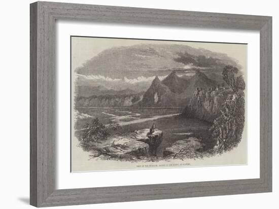View in the Punjaub, Banks of the Ravee, at Shapore-Samuel Read-Framed Giclee Print