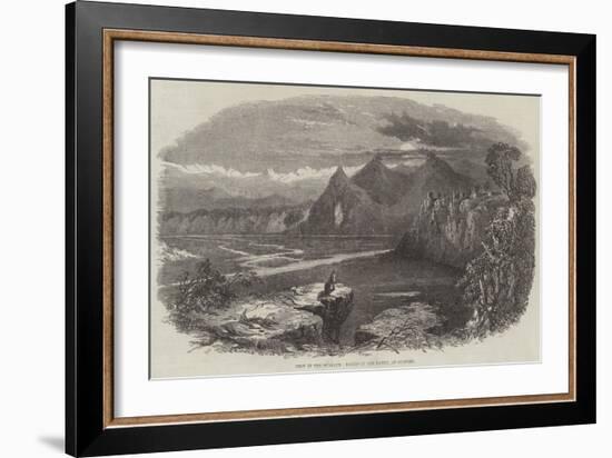 View in the Punjaub, Banks of the Ravee, at Shapore-Samuel Read-Framed Giclee Print