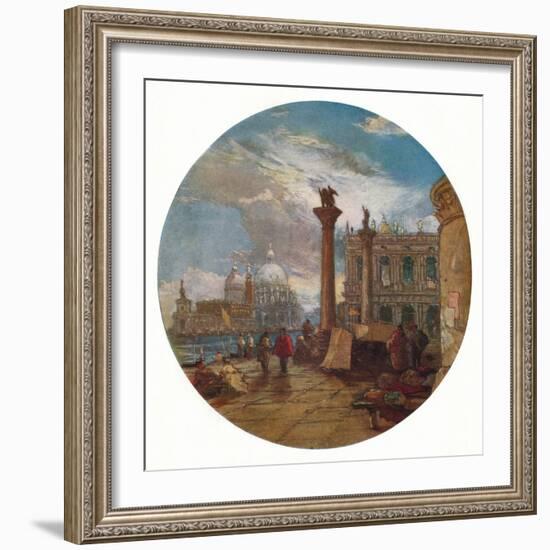 'View in Venice', c1853-James Holland-Framed Giclee Print