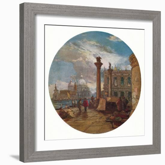 'View in Venice', c1853-James Holland-Framed Giclee Print