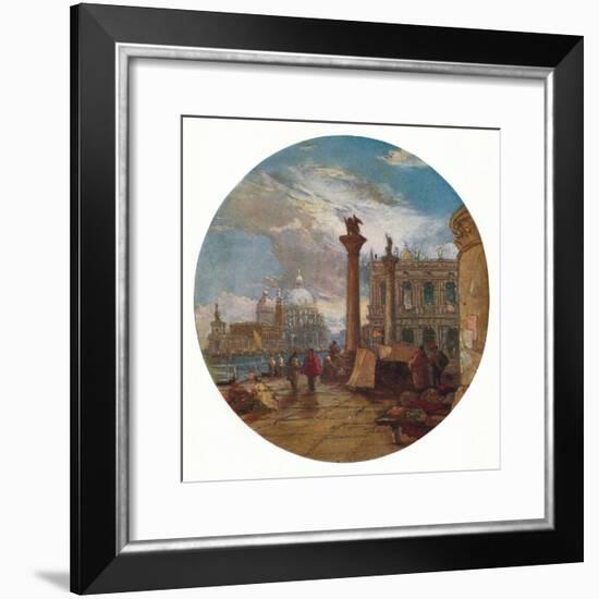 'View in Venice', c1853-James Holland-Framed Giclee Print