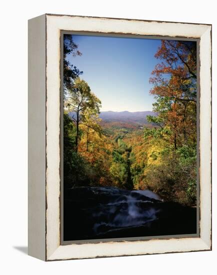 View into Valley from Amicalola Falls-James Randklev-Framed Premier Image Canvas