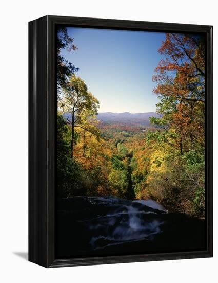 View into Valley from Amicalola Falls-James Randklev-Framed Premier Image Canvas