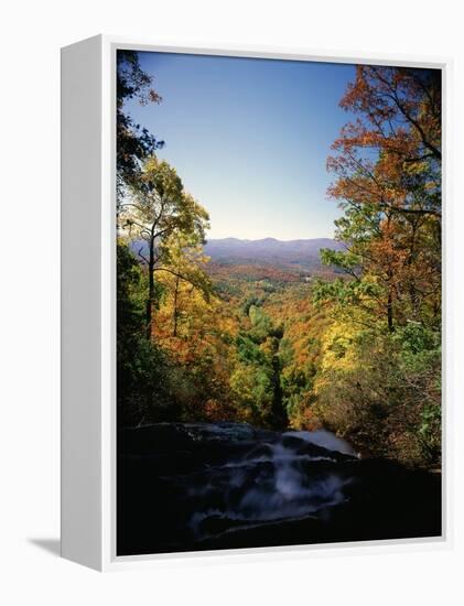 View into Valley from Amicalola Falls-James Randklev-Framed Premier Image Canvas