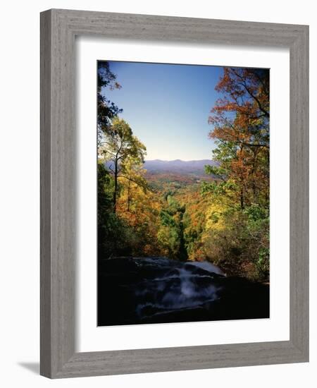 View into Valley from Amicalola Falls-James Randklev-Framed Photographic Print