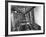 View Looking Up an Elevator Shaft-Bernard Hoffman-Framed Photographic Print