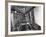 View Looking Up an Elevator Shaft-Bernard Hoffman-Framed Photographic Print