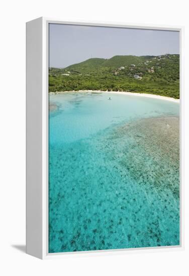 View near Lindquist Beach on St. Thomas-Macduff Everton-Framed Premier Image Canvas