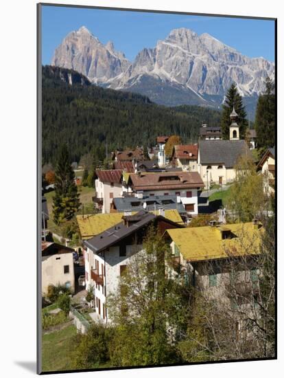 View Near San Vito Di Cadore, Trento, Italy-null-Mounted Photographic Print