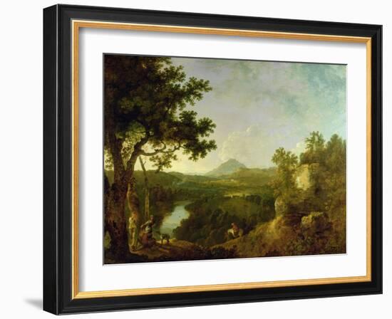 View Near Wynnstay, the Seat of Sir Watkin Williams-Wynn, 1770-71-Richard Wilson-Framed Giclee Print