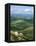 View North from Hay Bluff, with Distant Hay on Wye in Valley, Powys, Wales, United Kingdom-Richard Ashworth-Framed Premier Image Canvas