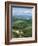 View North from Hay Bluff, with Distant Hay on Wye in Valley, Powys, Wales, United Kingdom-Richard Ashworth-Framed Photographic Print