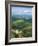 View North from Hay Bluff, with Distant Hay on Wye in Valley, Powys, Wales, United Kingdom-Richard Ashworth-Framed Photographic Print