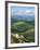 View North from Hay Bluff, with Distant Hay on Wye in Valley, Powys, Wales, United Kingdom-Richard Ashworth-Framed Photographic Print