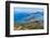 View north from Mountain Top on St. Thomas Island, U.S. Virgin Islands, Leeward Islands-Tony Waltham-Framed Photographic Print