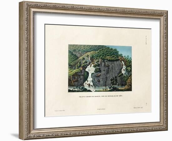 View of a Basalt Rock-Ambroise Tardieu-Framed Giclee Print