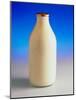 View of a Bottle of Full Fat Gold-top Milk-Steve Horrell-Mounted Photographic Print