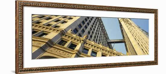 View of a Building, Wrigley Building, Chicago, Cook County, Illinois, USA-null-Framed Photographic Print