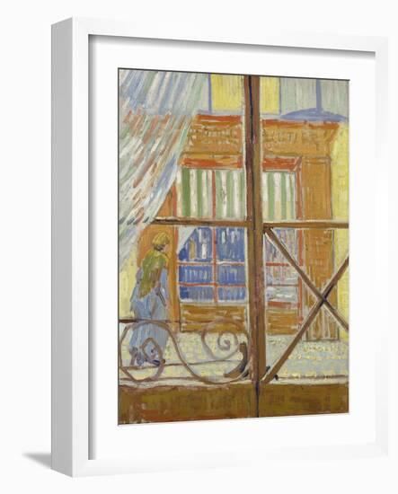View of a Butcher's Shop. 1888-Vincent van Gogh-Framed Giclee Print