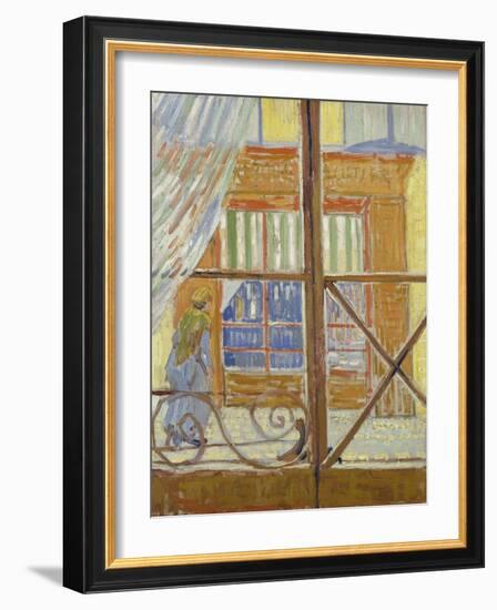 View of a Butcher's Shop. 1888-Vincent van Gogh-Framed Giclee Print