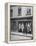 View of a Butcher's Shop in Ennis-Hans Wild-Framed Premier Image Canvas