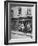 View of a Butcher's Shop in Ennis-Hans Wild-Framed Photographic Print