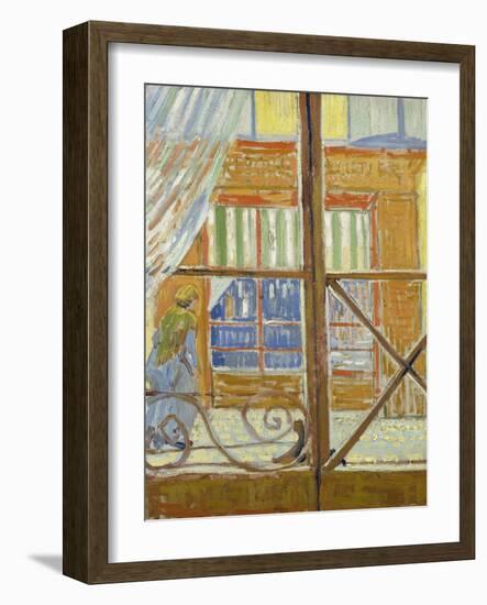 View of a Butcher's Shop-Vincent van Gogh-Framed Giclee Print