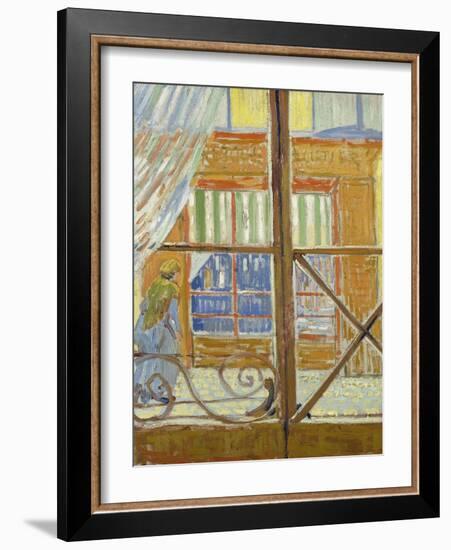 View of a Butcher's Shop-Vincent van Gogh-Framed Giclee Print