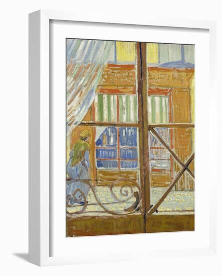 View of a Butcher's Shop-Vincent van Gogh-Framed Giclee Print