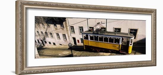 View of a Cable Car, Elevador Da Gloria, Lisbon, Portugal-null-Framed Photographic Print