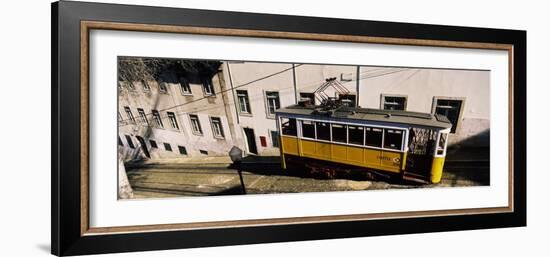 View of a Cable Car, Elevador Da Gloria, Lisbon, Portugal-null-Framed Photographic Print