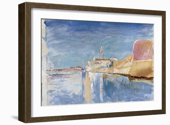 View of a Church in Venice, 1877-John Ruskin-Framed Giclee Print