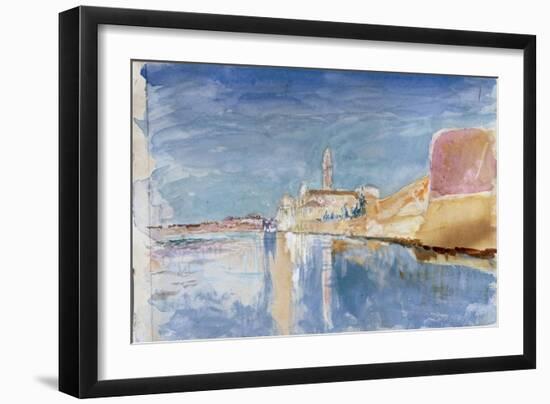 View of a Church in Venice, 1877-John Ruskin-Framed Giclee Print