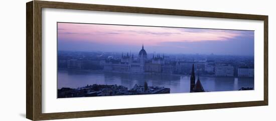 View of a City, Budapest, Hungary-null-Framed Photographic Print