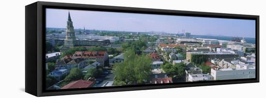 View of a City, Charleston, South Carolina, USA-null-Framed Premier Image Canvas