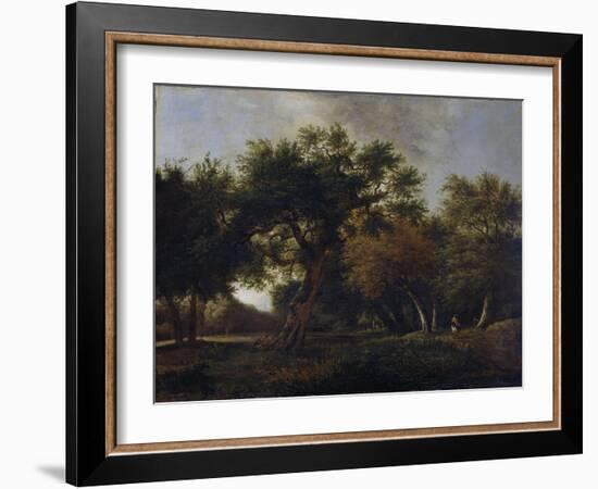 View of a Forest-Jan van Kessel-Framed Art Print