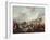 View of a Harbour, 1666 (Oil on Canvas)-Johannes Lingelbach-Framed Giclee Print