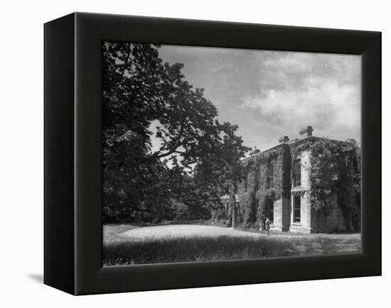 View of a House That Inspired Author Daphine du Maurier-Hans Wild-Framed Premier Image Canvas