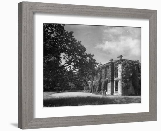 View of a House That Inspired Author Daphine du Maurier-Hans Wild-Framed Photographic Print