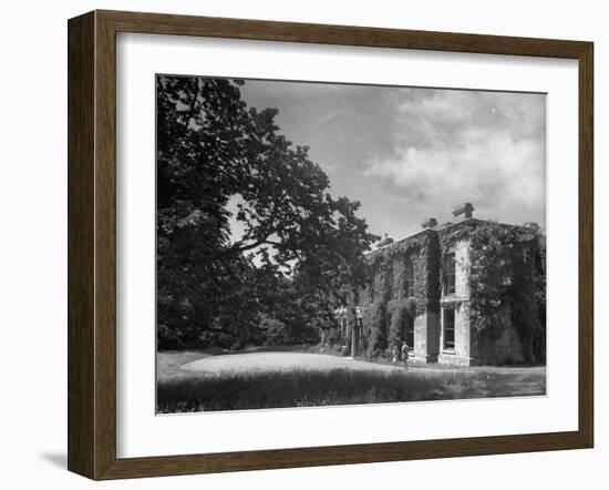 View of a House That Inspired Author Daphine du Maurier-Hans Wild-Framed Photographic Print