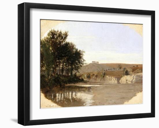 View of a Lake, 1797-Louis Leopold Boilly-Framed Giclee Print