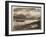 View of a Lake and a Boat During the Construction of the Panama Canal, 1912 or 1913-Byron Company-Framed Giclee Print