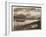 View of a Lake and a Boat During the Construction of the Panama Canal, 1912 or 1913-Byron Company-Framed Giclee Print